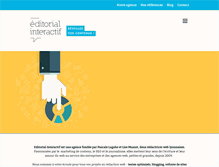 Tablet Screenshot of editorial-interactif.com